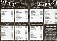 Rebellion 2018, Saturday 4th August